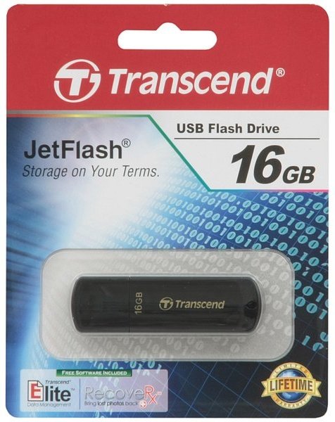 16 гб Transcend JetFlash 350 16GB распродажа